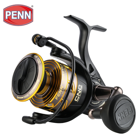 PENN marca batalla III BTL 3000-8000 cuerpo totalmente de Metal carrete de pesca 5 + 1BB HT-100 de fibra de carbono arrastre sistema de agua salada carrete ► Foto 1/6