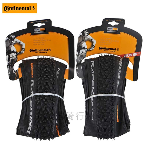 Continental Race King-neumático de fibra Kevlar para bicicleta de montaña, llanta plegable Tubular para MTB de 26*2,0 27,5*2,0/2,2 29*2,0/2,2 ► Foto 1/6