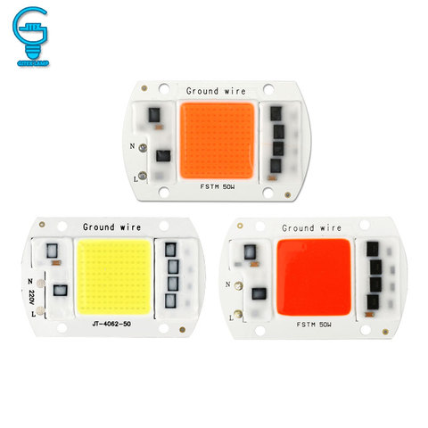 Chip COB de 10W, 20W, 30W, 50W, lámpara de Chip LED de 220V y 240V, No necesita controlador para proyector de luz de inundación, iluminación artesanal ► Foto 1/6