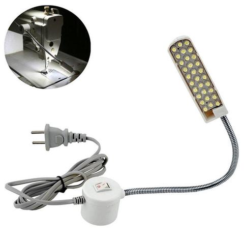 30/20/10 LED Super brillante ropa, costura máquina UE/US Plug Flexible Lámpara de trabajo de luz para banco de trabajo torno del taladro de prensa ► Foto 1/6