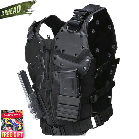 Nuevo chaleco táctico Multi-funcional táctico cuerpo armadura al aire libre Airsoft Paintball entrenamiento CS equipo de protección chalecos Molle ► Foto 1/6