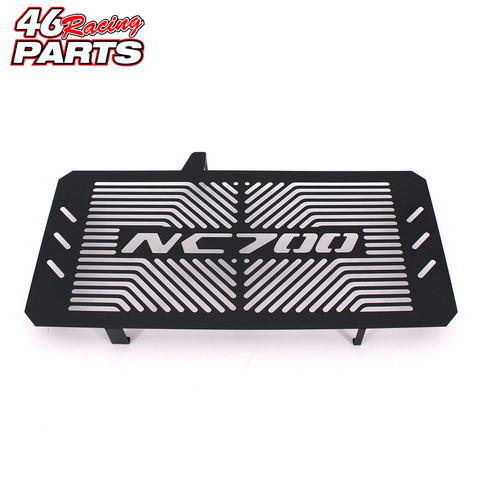 Negro accesorios de la motocicleta Protector de radiador de la parrilla para HONDA NC700 NC 700 S/X NC700S NC700X 2012-2022 ► Foto 1/5