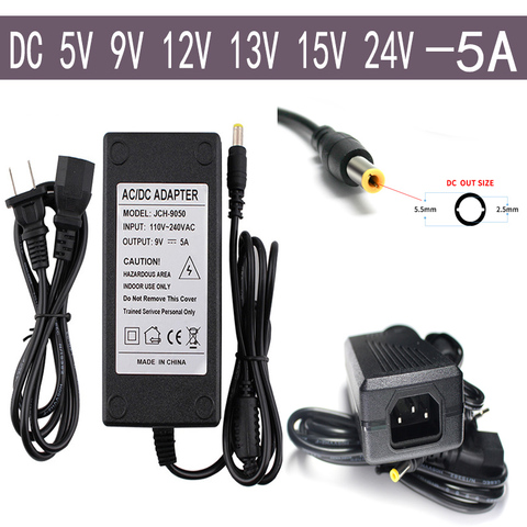 Fuente de alimentación Universal para lámpara LED, convertidor de cargador de 220V a 12V, 24V, 15V, 9V, 13V, 5V, 5A ► Foto 1/6