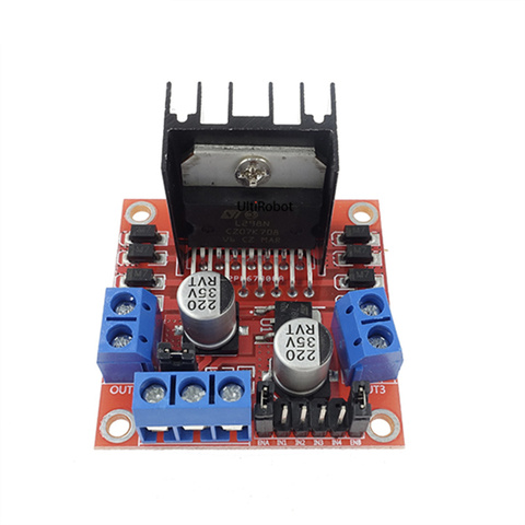 L298N tarjeta de control para motor para L298 para arduino motor paso a paso robot de coche inteligente ► Foto 1/3