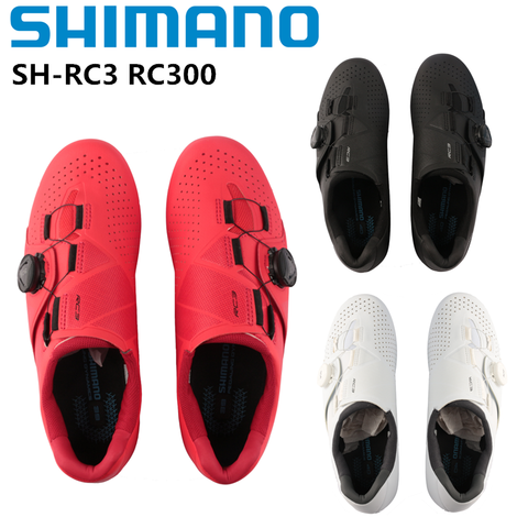 SHIMANO-SH-RC300 RC3 RC300 de fibra de vidrio, zapatos de bloqueo automático para bicicleta de carretera, Fondo de nailon reforzado, novedad ► Foto 1/6