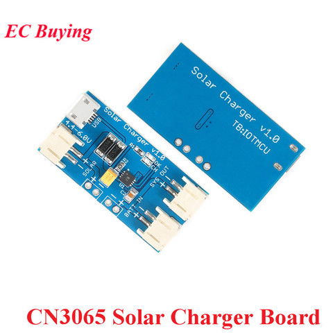 Mini placa del cargador Solar Lipo CN3065, módulo de carga de batería de litio de iones de litio de una sola célula, bricolaje, TP5100, 500mA, 2A, para exteriores ► Foto 1/6