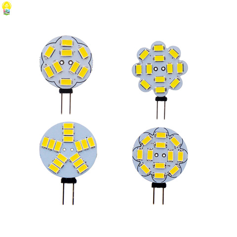 Bombilla LED G4, 5W, 2W, 3W, 5W, CC, 12V, 5730 SMD, reemplazo de halógeno, Ángulo de haz de 120 grados, garantía, lámparas ► Foto 1/6