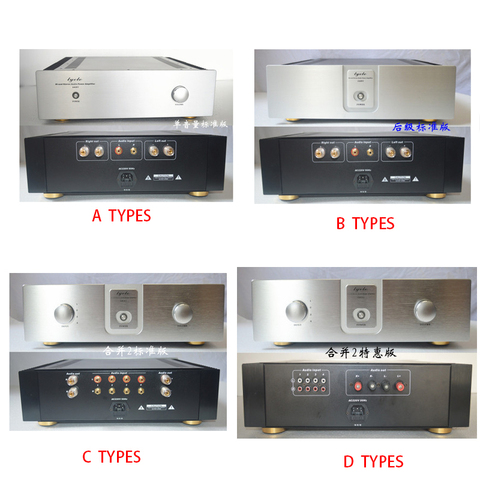 KYYSLB-carcasa de refrigeración externa para casa, amplificador QL43115 de 430x115x409MM, caja DIY, carcasa de amplificador trasero de clase A ► Foto 1/6