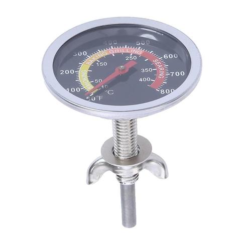 Termómetro de cocina de acero inoxidable para barbacoa, herramienta de medición de temperatura de 0 a 1000 grados Celsius ► Foto 1/6
