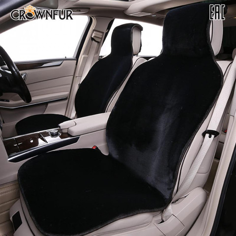 Fundas de asiento de coche de piel Artificial aptas para la mayoría de los coches suave y caliente interior automotriz lujo blanco hogar lavable asiento cojín ► Foto 1/6