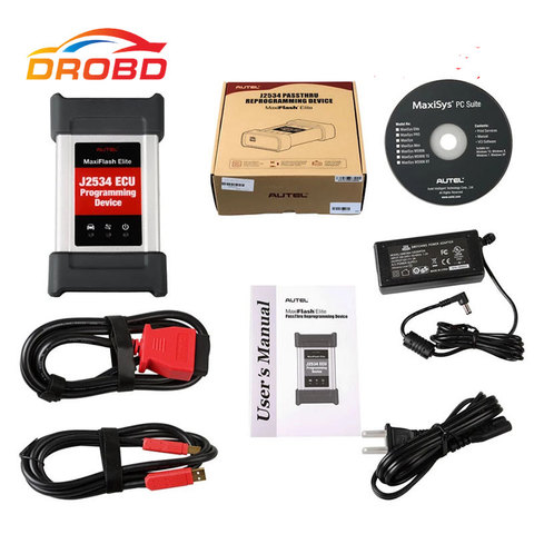 Autel maxiflash pro J2534 herramienta de programación ECU trabaja con maxisys 908/908 P autel MF2534 J2534 ECU envío libre ► Foto 1/1