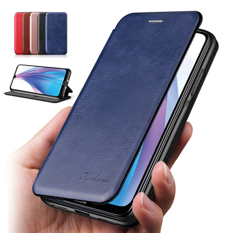 Funda de cuero con tapa para Xiaomi redmi note 8 t, carcasa con soporte funda de teléfono para Xiaomi Note 8 Pro, No 8 t, 8 t, etui ► Foto 1/6