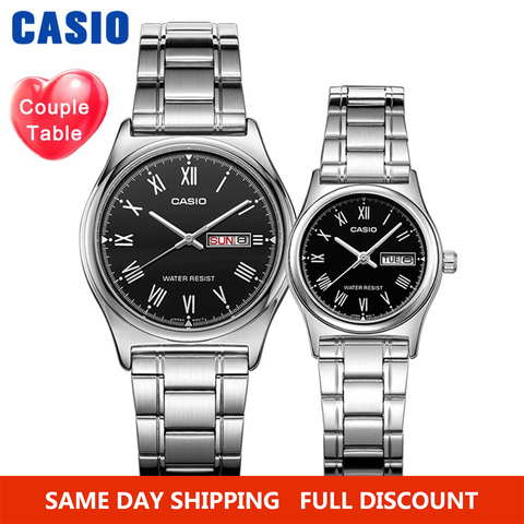 Reloj Casio Reloj simple para hombres Top marca de lujo reloj de cuarzo Reloj retro resistente al agua Reloj deportivo para hombres relogio masculino erkek kol saati montre homme zegarek meski MTP-V006 ► Foto 1/5