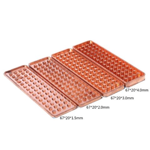 Disipador de calor NVME NGFF M.2, disipador térmico de 2280 SSD, lámina de Metal, conductividad térmica, silicona, ventilador de refrigeración, disipador térmico de cobre ► Foto 1/6