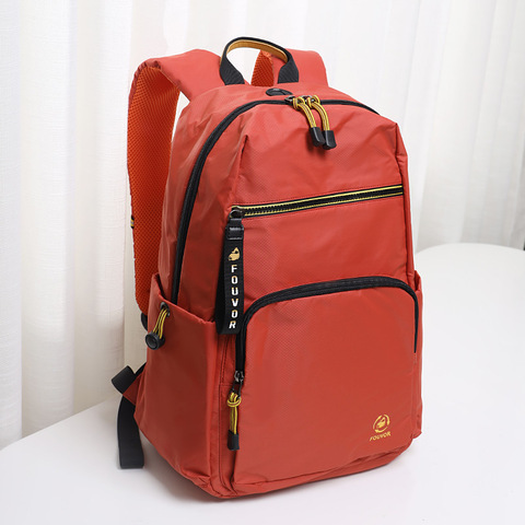 Fouvor 2022 bolso nuevo de moda para las mujeres oxford cremallera lienzo mochila bolsa de viaje bolsa causal sólido bolsa mujer bolsa de moda 2930-11 ► Foto 1/6