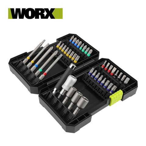Worx-Juego de brocas para taladro, 42 Uds., destornillador eléctrico hexagonal ► Foto 1/6