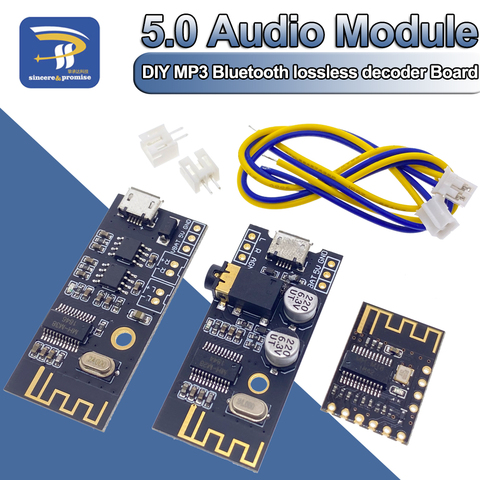 Módulo de placa receptora de Audio Bluetooth inalámbrico, MH-MX8 M18, M28, M38, BLT, 20M, 4,2, 5,0, MP3, decodificador sin pérdida, Kit DIY electrónico ESTÉREO ► Foto 1/6