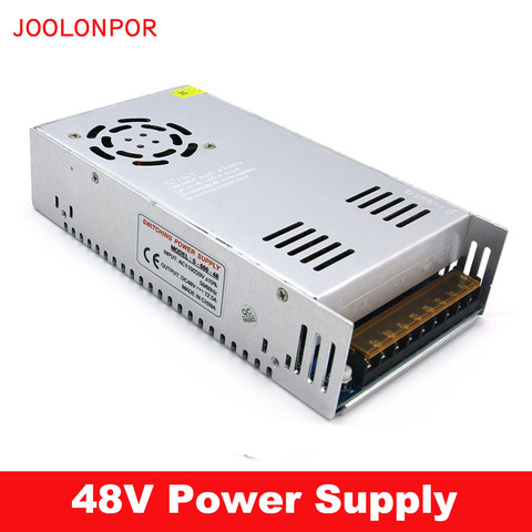 Transformador de iluminación AC 110V / 220V a DC 48V 600W adaptador de fuente de alimentación 48V 12.5A LED interruptor SMPS ► Foto 1/6