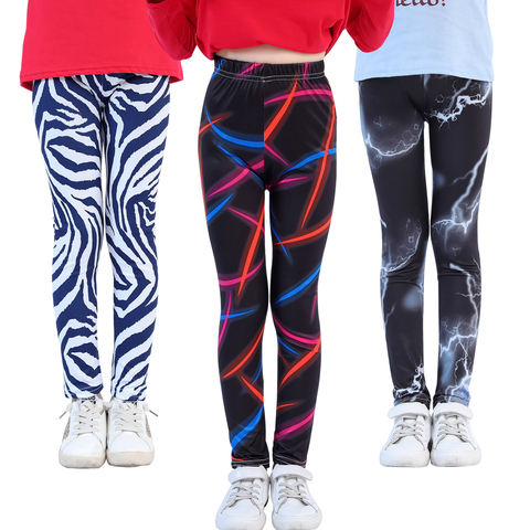 SheeCute chicas impresión polainas bebé niña ropa de niños impresión flor Skinny leggings ► Foto 1/6