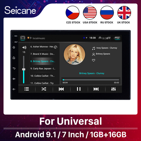 Seicane Universal Android 9,1 7 
