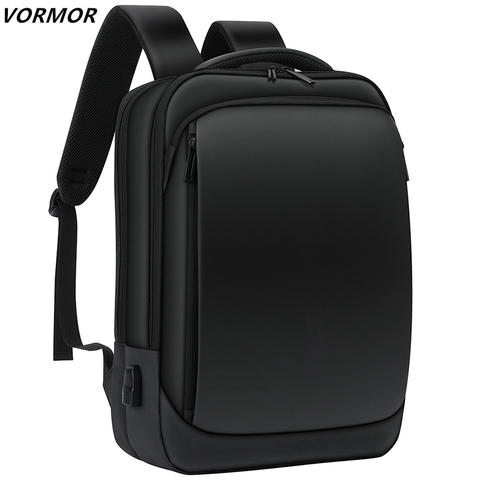 VORMOR-mochila para ordenador portátil de 14 y 15,6 pulgadas para hombre, mochilas escolares a prueba de agua con carga USB, bolso de viaje de negocios, nuevo ► Foto 1/6