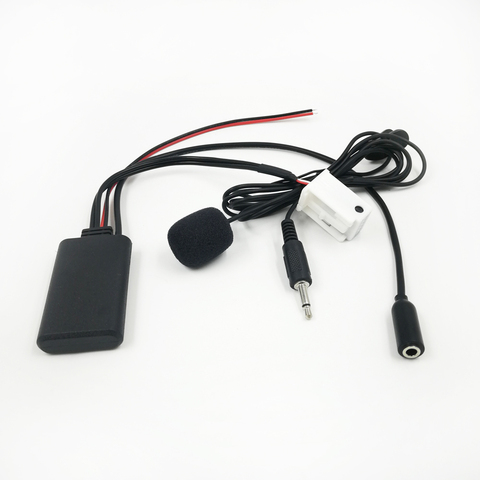 Biurlink-adaptador AUX para Radio y micrófono, 150CM, RD4, Bluetooth 3,5 MM, Audio multimedia, adaptador de manos libres para Peugeot C2 C4 307 308 ► Foto 1/6