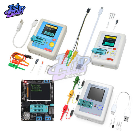 TC-T7-H-probador de transistores de alta precisión, triodo de diodo de capacitancia ESR MOS/PNP/NPN LCR MOSFET TFT LCD, multímetro ► Foto 1/6