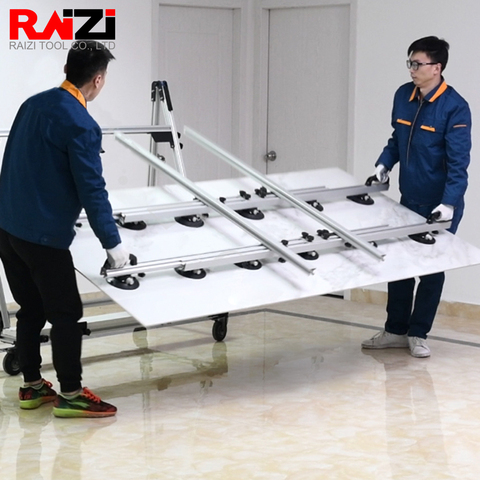 Raizi 3,6*1,6 m Sistema de Transporte de azulejos de gran formato con barra transversal para azulejo de porcelana cerámica herramientas de manejo elevador ► Foto 1/6