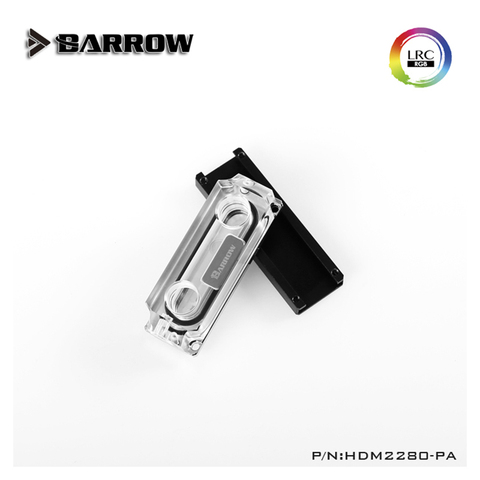 Barrow HDM2280-PA, bloque de agua M2 SSD de 2280/22110 tamaños, refrigeración auxiliar de doble cara ► Foto 1/6