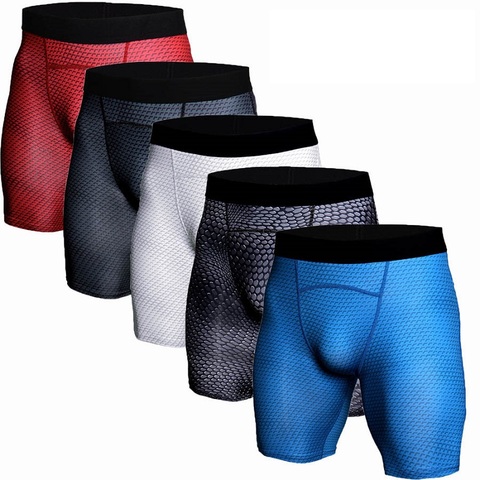 Pantalones cortos de culturismo para hombre, Shorts para correr, pantalones cortos de gimnasio en 3D, pantalones cortos de chándal para culturismo, mallas ajustadas para Fitness ► Foto 1/6