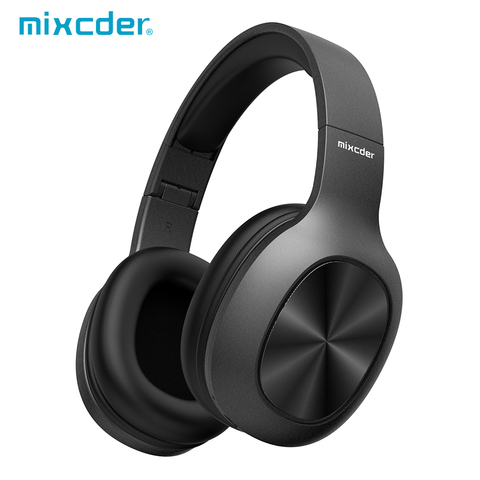 Mixcder-auriculares HD901, inalámbricos por Bluetooth 5,0, auriculares por encima de la oreja con tarjeta TF y micrófono para música deportiva ► Foto 1/6