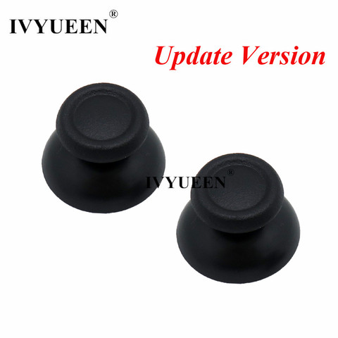 IVYUEEN-Tapas de pastillas de pulgar para mando Dualshock 4 PS4 DS4 Pro Slim, color negro y gris, cubierta de Thumb Stick analógico para Playstation 4, 100 Uds. ► Foto 1/6