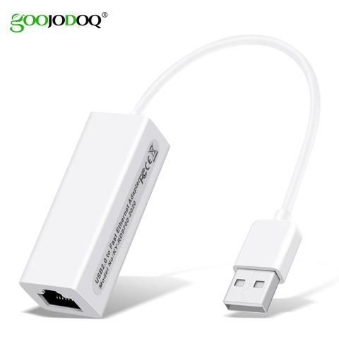 Adaptador de tarjeta de red Ethernet con cable USB externo a Lan Ethernet RJ45 para Windows 7/8/10/XP RD9700 para Win XP/7/8/10 ► Foto 1/6