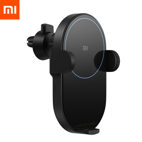 Xiaomi-cargador de coche inalámbrico Mi Max Qi, 20W/10W, WCJ02ZM, enganche automático con Sensor infrarrojo inteligente, soporte para teléfono de coche de carga rápida ► Foto 1/6