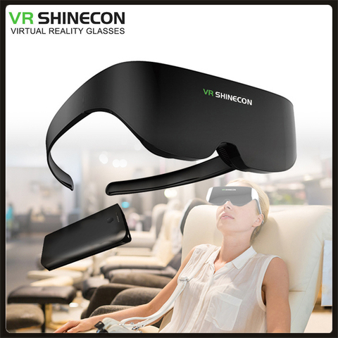 Shinecon-Gafas de realidad Virtual para hombre y mujer, gafas de realidad Virtual, todo en uno, con sistema, estéreo, para cine en 3D, 4K, VR, AI08 ► Foto 1/6