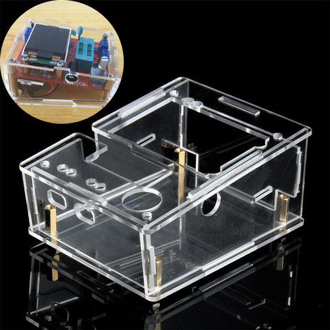 Caja de cubierta protectora acrílica transparente para GM328 Mega328 M328, probador de transistores, medidor de ESR de capacitancia, Kit Diy (solo funda) ► Foto 1/5