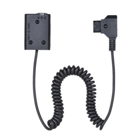 V-mount/Anton Bauer d-tap a NP-FW50 adaptador de batería de CC de alimentación Dummy Cable en espiral para Sony A7 A7Ii A7S A7R A7Sii A7Rii ► Foto 1/6