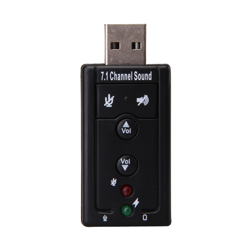 USB externo 7,1 canales CH Audio Virtual adaptador de tarjeta de sonido PC ► Foto 1/6