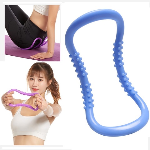 Círculos de Yoga abiertos para espalda y hombros, anillo mágico para Pilates, compatible con aventura, masaje, equipo de gimnasio, accesorios de Fitness ► Foto 1/6