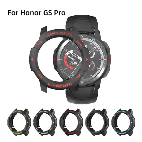 SIKAI-funda protectora para Huawei Honor Watch GS Pro, funda protectora de TPU, correa de correa, cargador de pulsera para reloj Honor GS Pro, novedad de 2022 ► Foto 1/6