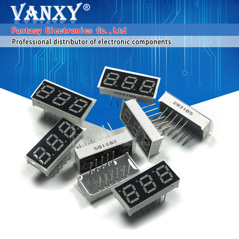5 uds tubo Digital de 0,28 pulgadas ánodo común 3 poco tubo digital 0,28 