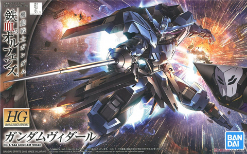 BANDAI GUNDAM HG 027 27 1/144 VIDAR GUNDAM Gundam modelo niños reunidos Robot Anime figuras de acción de juguete ► Foto 1/6