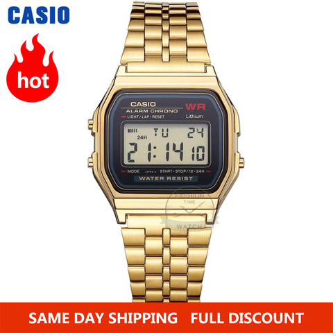 Casio reloj de oro reloj de los hombres de primeras marcas de lujo LED digital de cuarzo resistente al agua hombres reloj deportivo militar reloj de pulsera relogio masculino erkek kol saati montre homme zegarek meski ► Foto 1/5