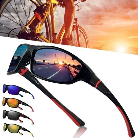 Gafas polarizadas para hombre y mujer, lentes de sol masculinas y femeninas con protección UV400 para deportes al aire libre ► Foto 1/6