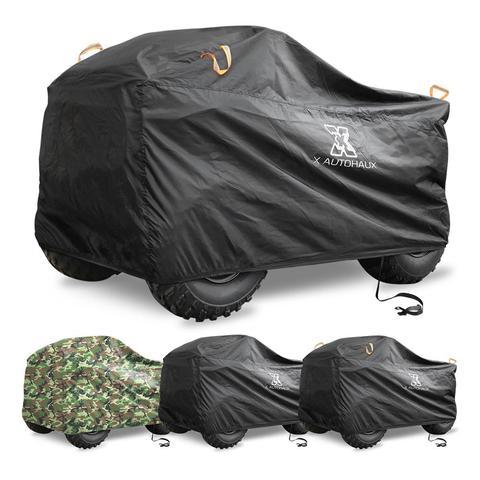 X Autohaux-cubierta impermeable y resistente a la nieve para motocicleta, Fundas protectoras para Quad Bike, ATV, 3 estilos, M, L, XL, XXL, XXXL ► Foto 1/6