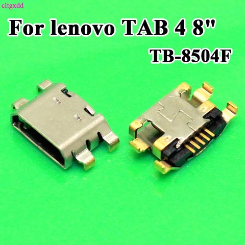 10 Uds. De conector Micro USB para lenovo TAB 4, 8 