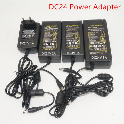 Adaptador de fuente de alimentación LED, enchufe de iluminación de lámpara de tira led RGB, DC5V / DC12V / DC24V 1A 2A 3A 5A 7A 8A 10A para 5V 12V 24V ► Foto 1/5