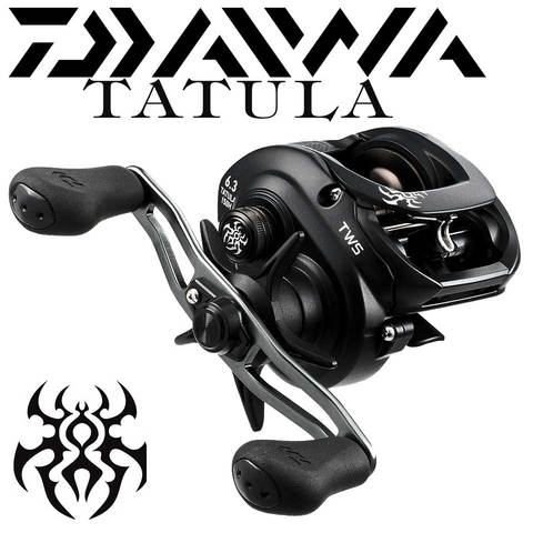 DAIWA TATULA/100/150/200 dos secciones de 6,3: 1/7 1:1/8,1: 1 5-6KG Sistema de TWS de potencia 7BB + 1RB rodamientos de bolas resistentes a la corrosión ► Foto 1/4