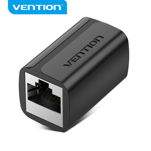 Vention RJ45 conector Cat7/6/5e adaptador Ethernet hembra a hembra 8P8C parche extensor de red Cable de extensión para Cable Ethernet ► Foto 1/6