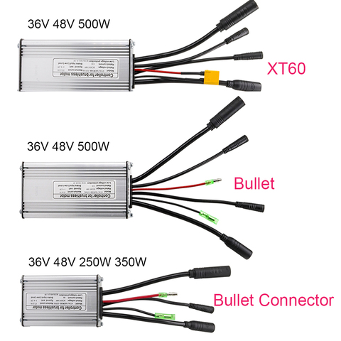 Controlador para bicicleta eléctrica, resistente al agua, 36V, 250W, 350W, para Motor de cubo Bafang, 48V, 500W, para EBike, con pantalla KT LCD3 LCD4 LCD5 ► Foto 1/6